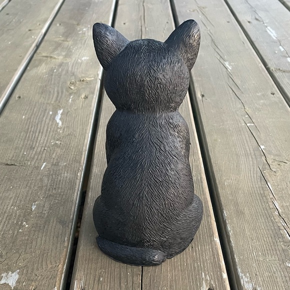 Momentum Brands Black Cat Kitten Hard Plastic Halloween Decoration Made in China - Picture 7 of 14